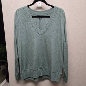 Women's Buffalo David Bitton V-Neck Sweater - Green